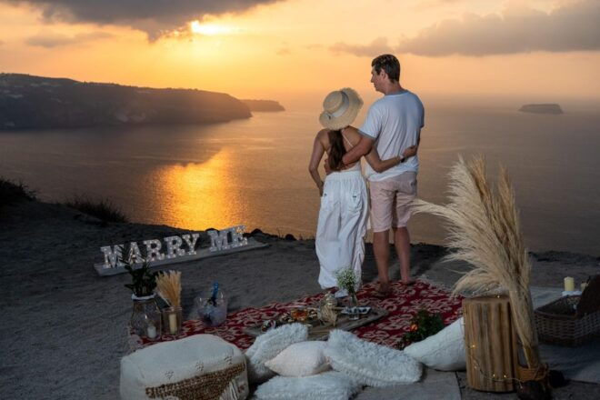 Wedding Proposal Sunset Private Picnic - Full Description