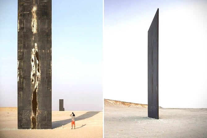 West Coast Tour, Zekreet, Richard Serra Sculpture, Mushroom Rock Formation - Brouq Reserve: Natures Hidden Gem