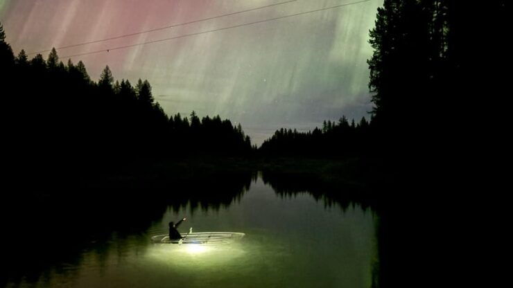 West Glacier, Montana: Illuminated Sunset Guided Kayak Tour - Itinerary Details