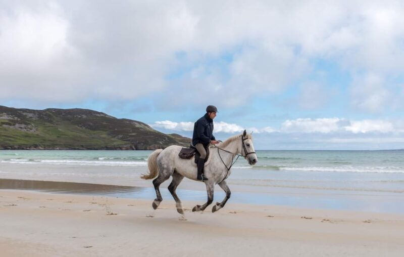 Westport: Beach and Countryside Guided Horse Ride - The Experience in Detail