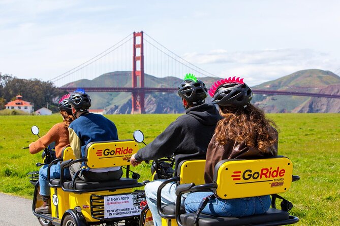 Wharf to Golden Gate Bridge - GoRide Electric Scooter Rentals - Inclusions and Exclusions