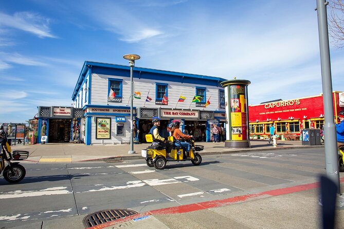 Wharf to Golden Gate Bridge - GoRide Electric Scooter Rentals - Convenient Location and Accessibility