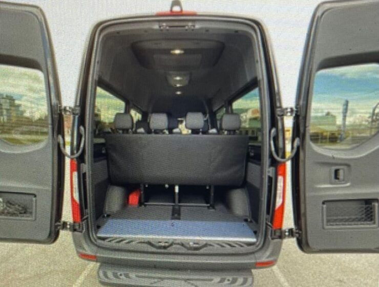 Whistler to Seattle Airport Private Van Charter Sprinter Van - Vehicle Amenities