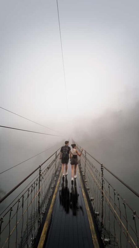 White Crater, Tea Field, Suspension Bridge & Hot Spring Tour - What to Expect From the Whole Day