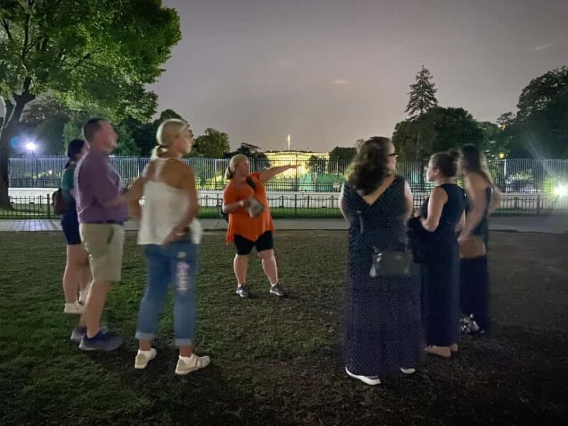 White House at Night: Scandals & Murder Adults Only Tour - Starting Point and Meeting Details