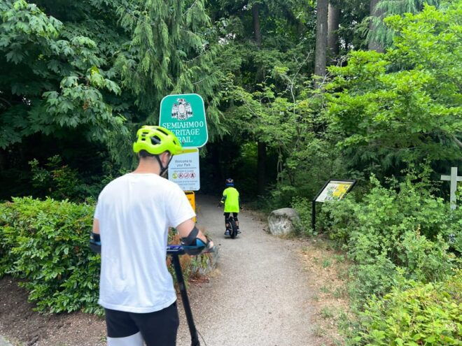 White Rock EUC & E-Scooters Loop Tour - Tour Journey
