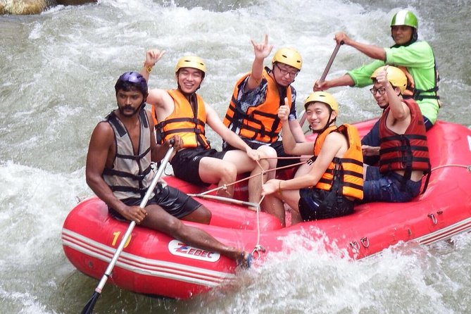 White Water Rafting 7KM & ATV Zipline Visit Monkey Cave and Waterfall With Lunch - Included Activities