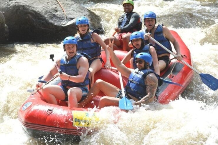White Water Rafting and Waterfall - Ayung River White Water Rafting Adventure