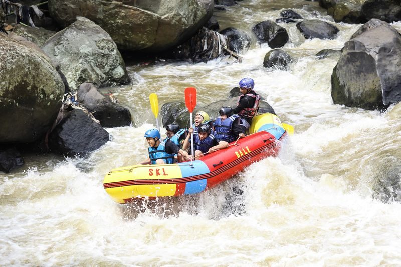 White Water Rafting, Flying Fox and ATV from Krabi - The 5 km river run is the main attraction