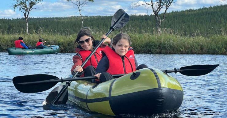 Whitewater Packrafting in River Juutua - Experience the Rapids