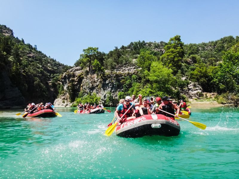 Whitewater Rafting Experience in Antalya - Lunch beside the river