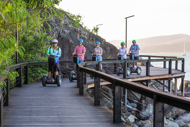 Whitsundays Segway Sunset and Boardwalk Tour With Dinner - Common Questions