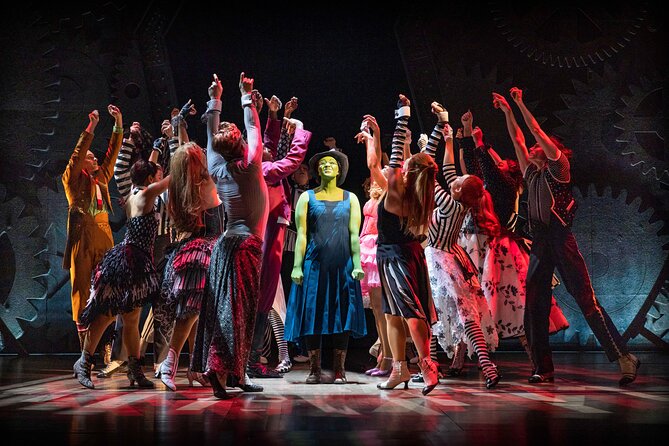 Wicked the Musical London Theater Tickets With Two Course Meal - Reservation Process