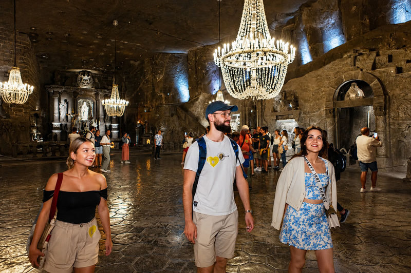 Wieliczka Salt Mine tour from Krakow - Descending into the mine
