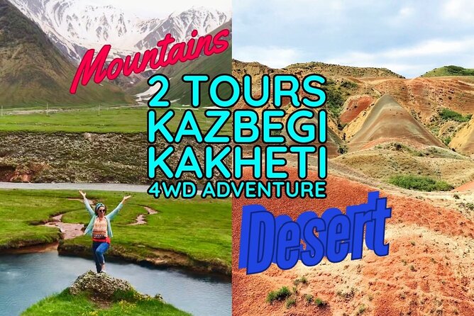 Wild Georgia 4WD PACK Adventure Through Kakheti and Kazbegi 2in1 - Tour Itinerary