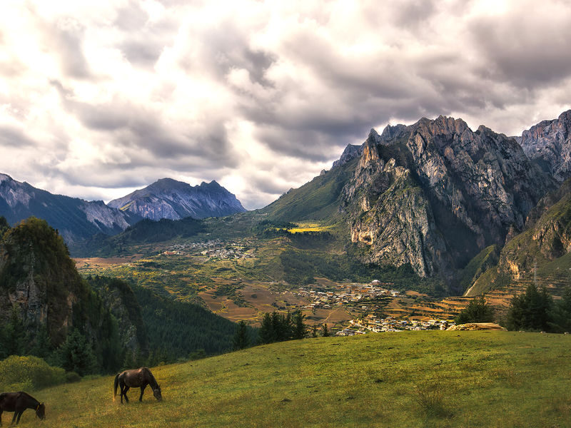 Wild in Gannan | Gannan and Northern Sichuan 5-Day Tour - Day 2: Rivers, Milarepa Pavilion, and Meiren Grassland