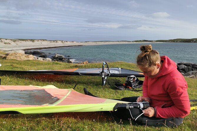 Windsurfing Lesson at Gurteen Beach or Dogs Bay - Safety Equipment Provided