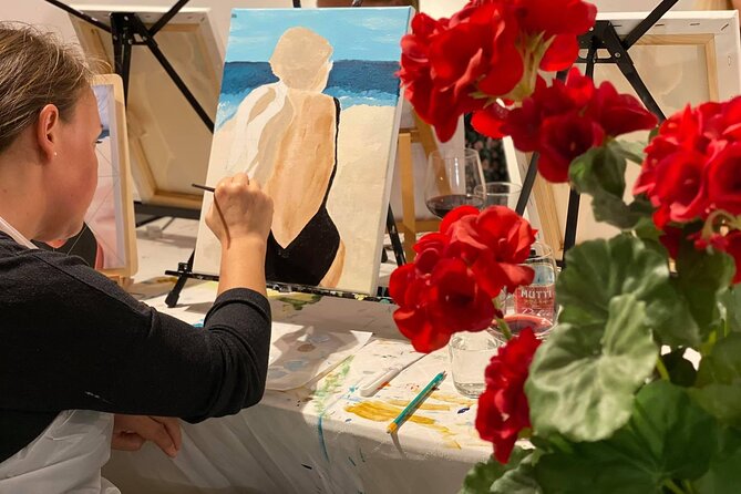 Wine and Painting Workshop Experience in Brussels - Date and Duration