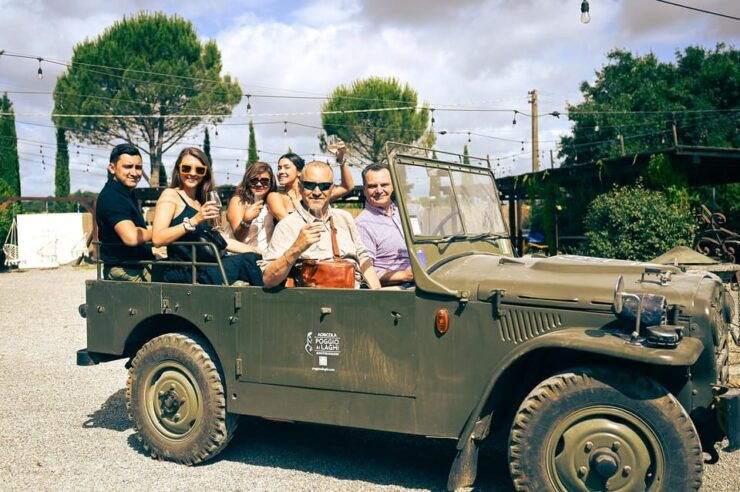 WINE SAFARI: POGGIO AI LAGHI VINEYARDS ON A VINTAGE OFF-ROAD - Good To Know