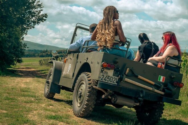 WINE SAFARI: POGGIO AI LAGHI VINEYARDS ON A VINTAGE OFF-ROAD - Unique Vineyard Features
