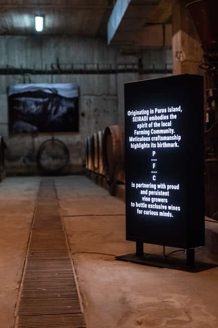 Wine Tasting at Paros Farming Community - Introduction