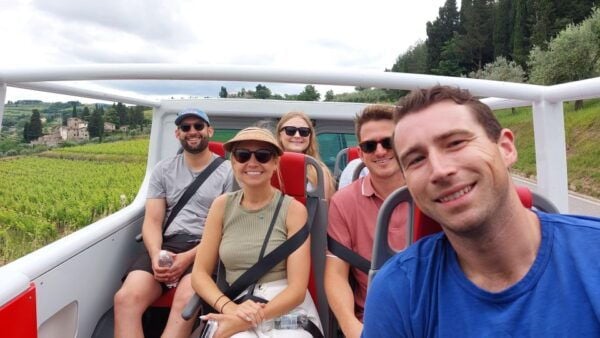 Wine Tour in Open Top Van - The Sum Up