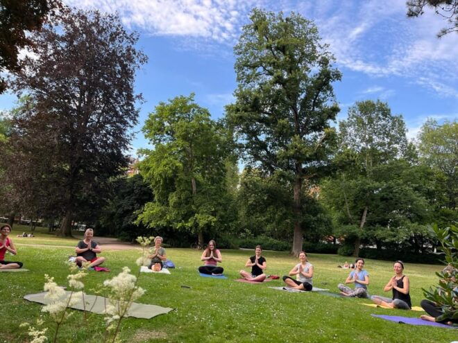 Wine Yoga in Wiesbaden (Outdoor With Indoor Option) - Weather Contingency Plans