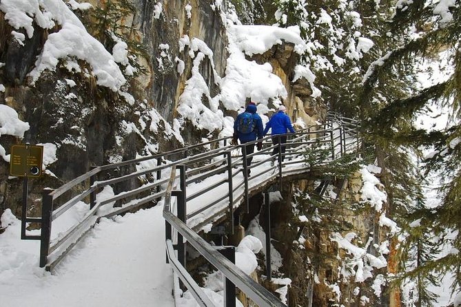 Winter Ice Walk in Johnston Canyon Lake Minnewanka Day Trip - Booking and Availability