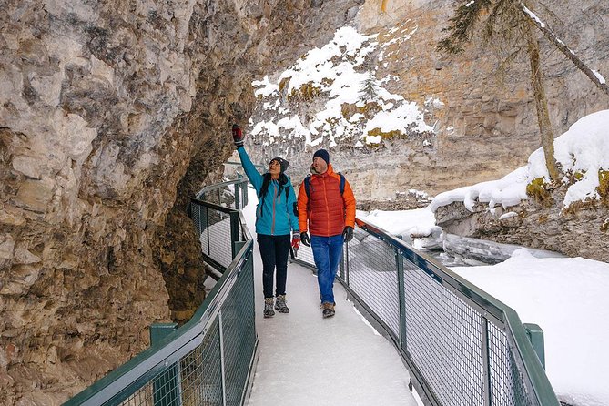 Winter Ice Walk in Johnston Canyon Lake Minnewanka Day Trip - Tips for a Memorable Winter Day Trip