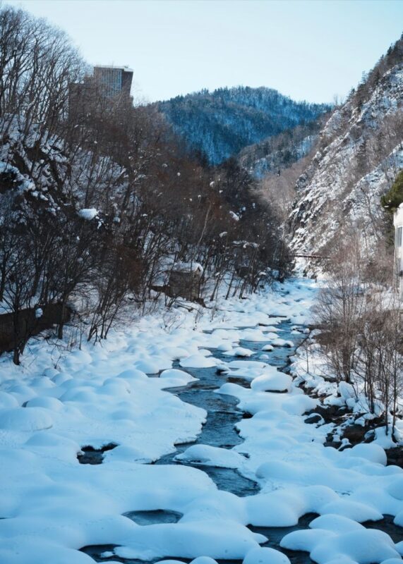 Winter Limited, departure from Sapporo: Jozankei snow scenery tour x Lake Shikotsu Ice Falls Festival night view | Hot spring/rafting/hiking optional & lakeside snow ring play one-day tour - Choose rafting, a hot spring, or a snowy walk