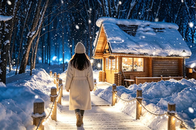 Winter Small Group Tour: Asahiyama Zoo & Biei Christmas Tree & Shirogane Blue Pond & Ningle Terrace Day Trip | Optional Hotel Pickup - At a glance