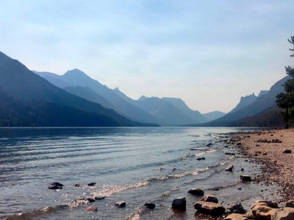 Winter Tour Waterton National Park Adventure From Calgary - Cameron Falls