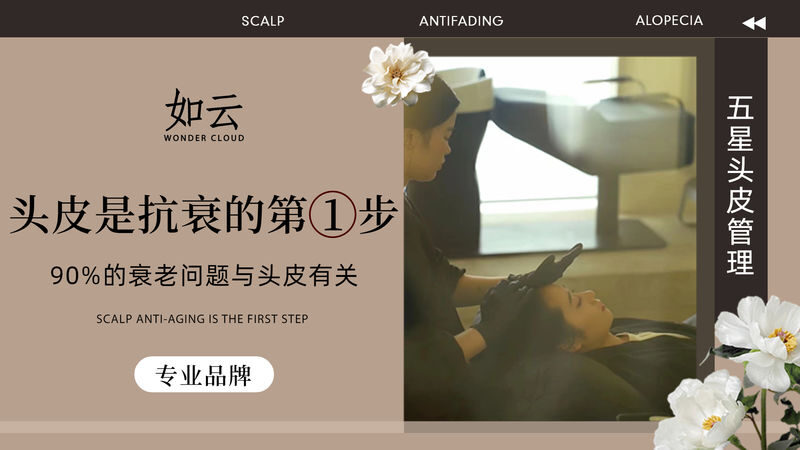 WONDER CLOUD Scalp Anti-Aging, Anti-Hair Loss, and Hair Growth Healing SPA - Start With a Scalp Analysis