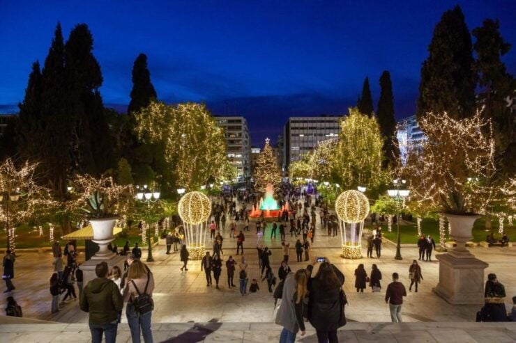 Wondrous Christmas Tour Around Athens - Culinary Delights at Varvakios Markets