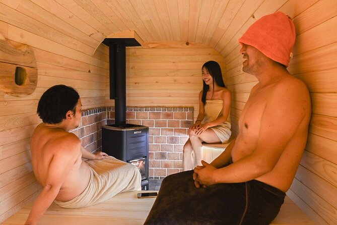 Wood Burning Sauna With Bus Dwelling Aesthetic - Directions to Activity End Point