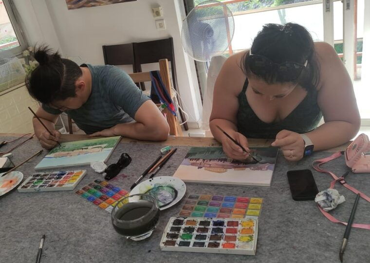 workshop for painting acropolis/landscape with local artist - What’s Included and What’s Not