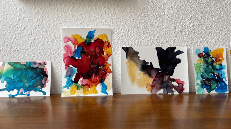 Workshop: Media Ink Painting - Key Features