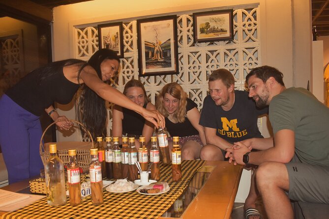 Workshop Visit and Sombai Liqueur Tasting - Sample Flavors and Production Process