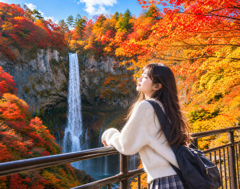 World Heritage & Natural Wonders - Nikko Toshogu Shrine, Lake Chuzenji, Kegon Falls - Departing from Tokyo - Lake Chuzenji and Kegon Falls: the open-air payoff