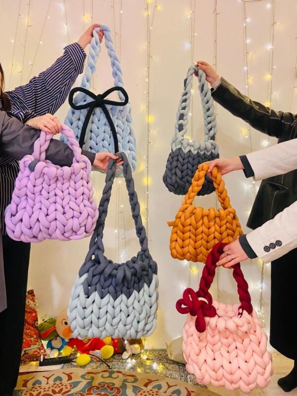 Woven Bag Workshop - Making a tote, one loop at a time