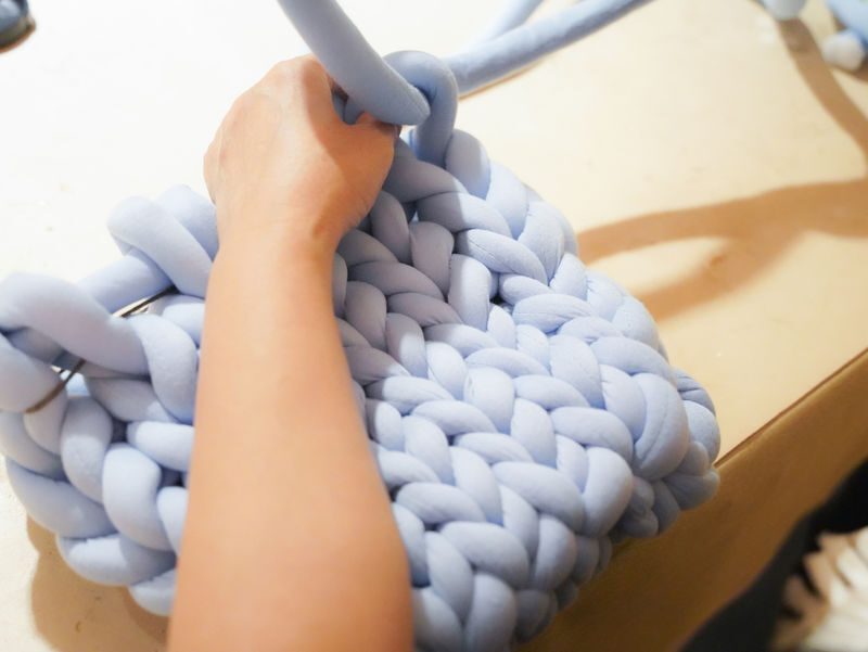 Woven Bag Workshop - Finding Myosotis Flower in Kwun Tong