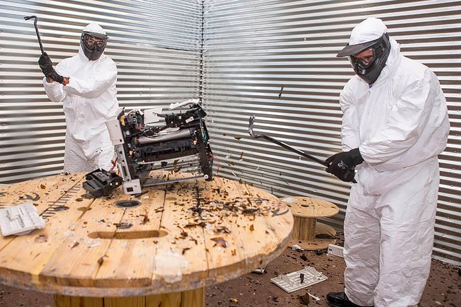 Wreck Room - A Destruction Experience, Standard Wrecking - Safety Gear and Equipment Provided