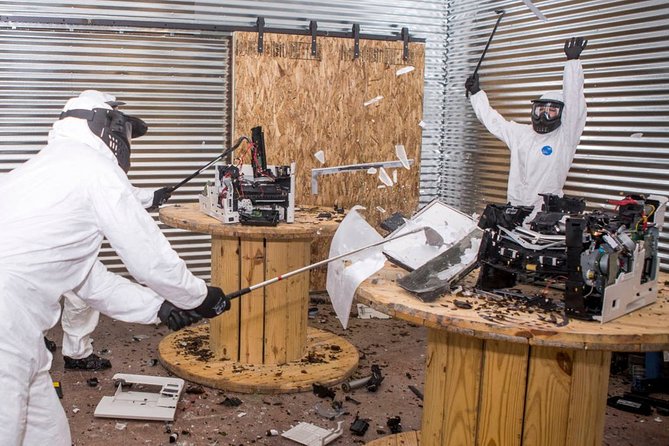 Wreck Room - A Destruction Experience, Standard Wrecking - Positive Reviews From Verified Travelers