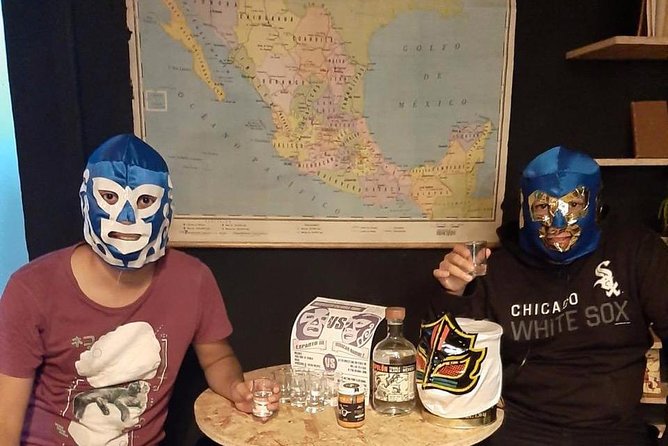 WRESTLING Tour Created by Fans With TACOS and MEZCAL - Exciting Action With Blue Panther and Other Wrestlers