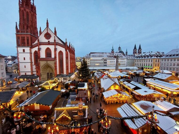 Würzburg: Würzburg Christmas walk (incl. mulled wine voucher) - What’s Included: A Taste of Würzburg’s Festive Flavors