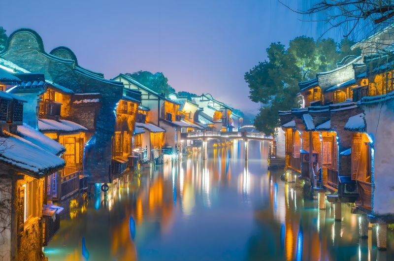Wuzhen Xizha&Dongzha Scenic Area Small Group Day Tour from Shanghai - One day, two different Wuzhens