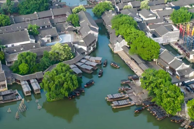 Wuzhen Xizha&Dongzha Scenic Area Small Group Day Tour from Shanghai - Xizha: canals, boat rides, and evening light