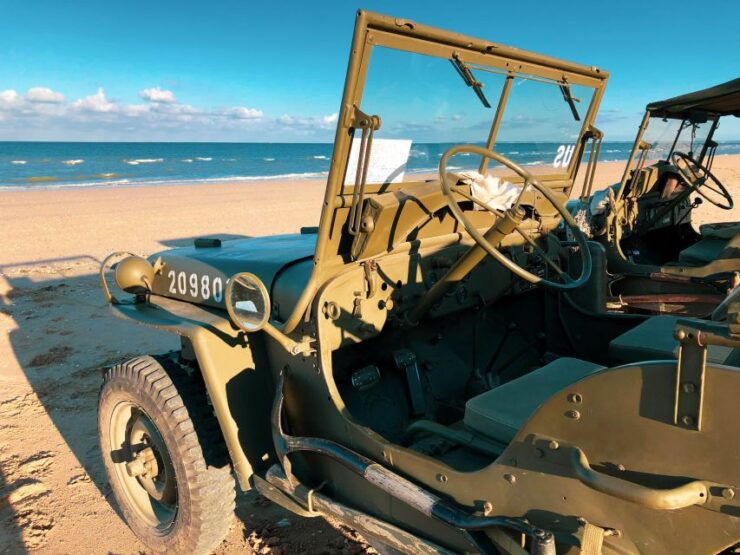 WW2 Jeep Tour Utah Beach - Sainte Mere Eglise 2h - Activity Description
