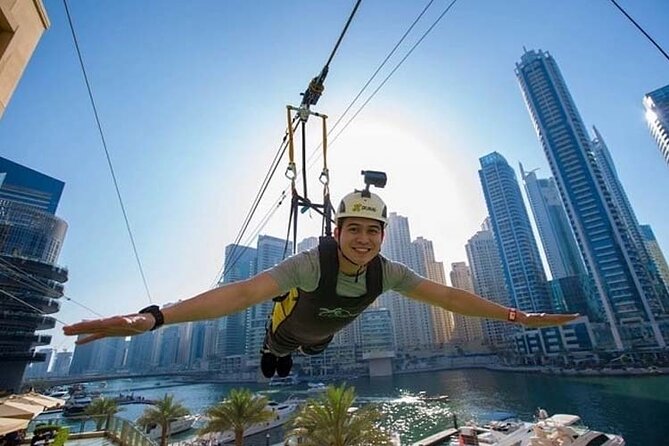 X Line Ride in Dubai Marina With Optional Private Transfers - Cancellation Policy