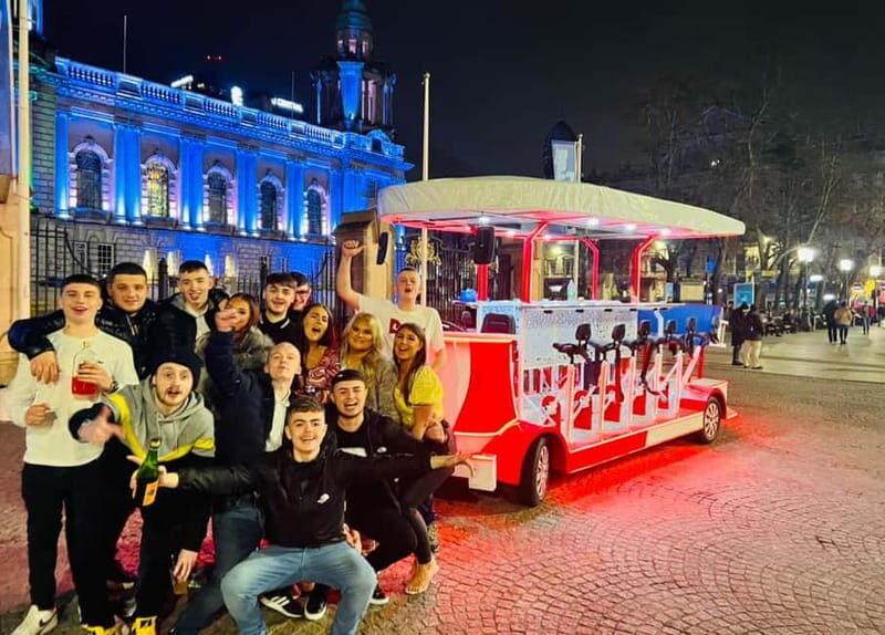 X Mas Party Bike Sparkle Tour (with free Santa hat!) - What to Expect on the Belfast Christmas Sparkle Tour